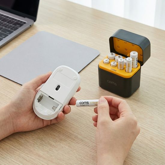 컴스 HA110 리튬이온 충전기 (AA, AAA 충전지 포함)