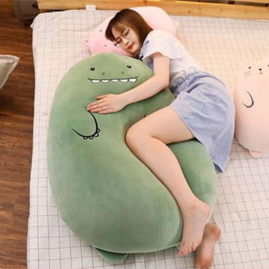 못난이 공룡 대형 모찌 인형 쿠션 애착 뚱 바디필로우
