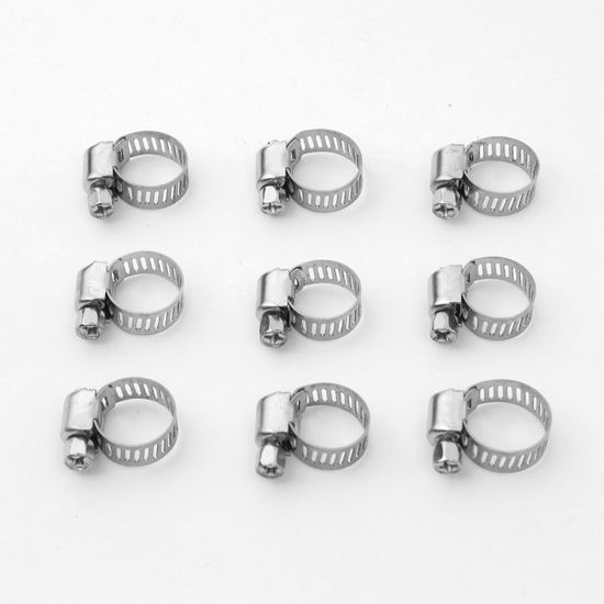 영달철물 스텐 호스밴드 100개 호스클램프 직경16mm