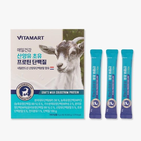 [임박특가] 비타마트 산양유 초유 단백질 60포