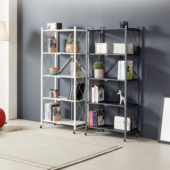 다이소선반 다용도실선반 팬트리 무타공 벽선반 (5단)