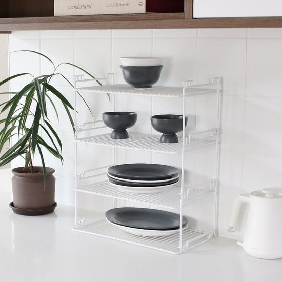 다용도 블록 철제선반M 3개+바닥판1개