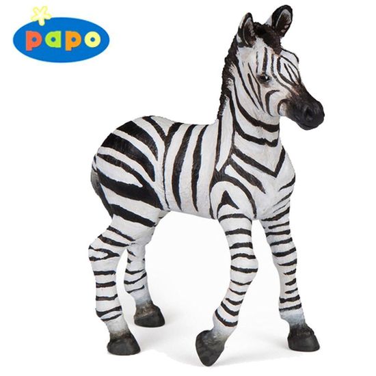 파포 (동물 모형완구) 아기 얼룩말 (50123)(WFGDV8C)