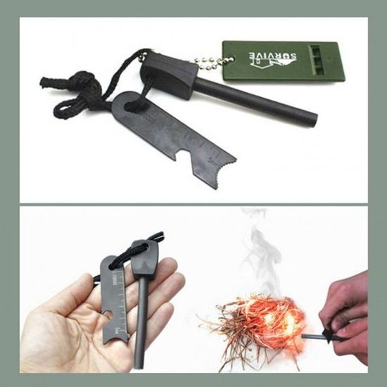 부싯돌 점화 스틱 타프 캠핑 릴라이타(WFGZYK6)
