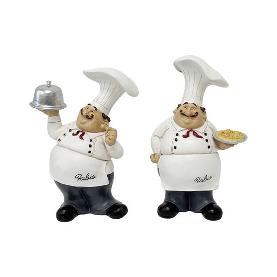 파비오 레스토랑 쉐프 장식품 세트 라지