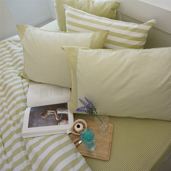 상큼한 애플그린 베딩-퀸 기본세트