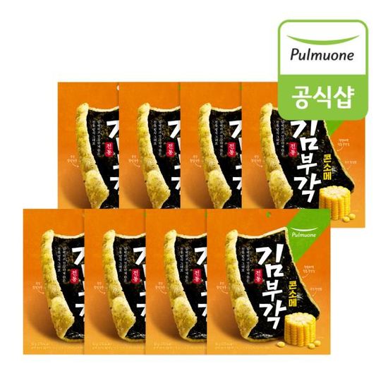 풀무원 전통 김부각 콘소메(50g) x 8봉
