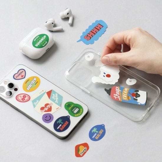 아이코닉 빅 포인트 스티커 01-12