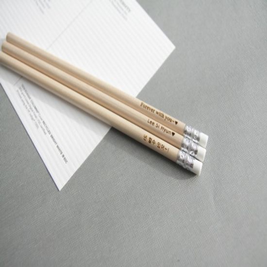 나미브 지우개 원목연필 Eraser Wood Pencil 5본입