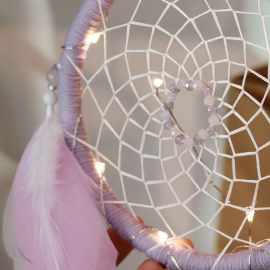 [DIY세트] 바이올렛 스타즈 드림캐쳐