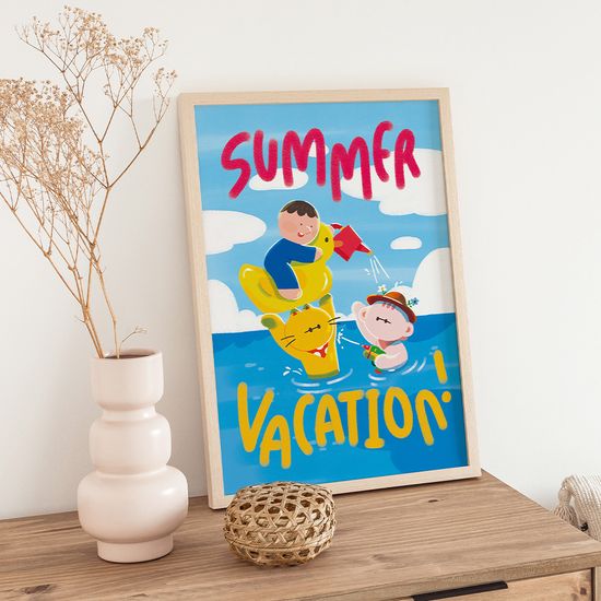 Vacation I, 주딩 작가 그림