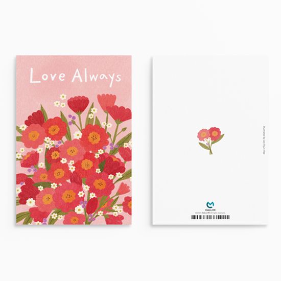 캘리엠 가정의달  HH2501 LOVE ALWAYS캘리그라피카드