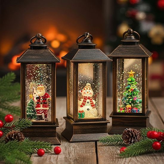  크리스마스 스노우볼 워터볼 무드등 LCM-MS01