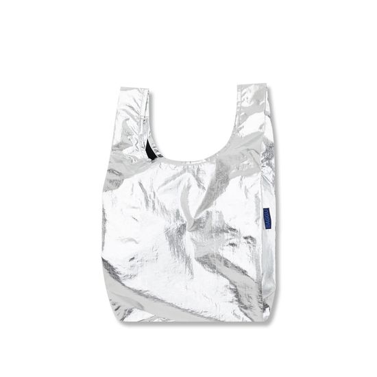 [바쿠백] 베이비장바구니 Metallic Silver