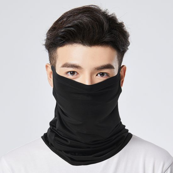 [젠웨어] 시원텐 귀걸이형 쿨 멀티스카프(블랙)