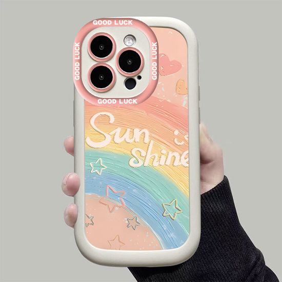 아이폰 귀여운 캐릭터 커플 실리콘 카메라보호 케이스