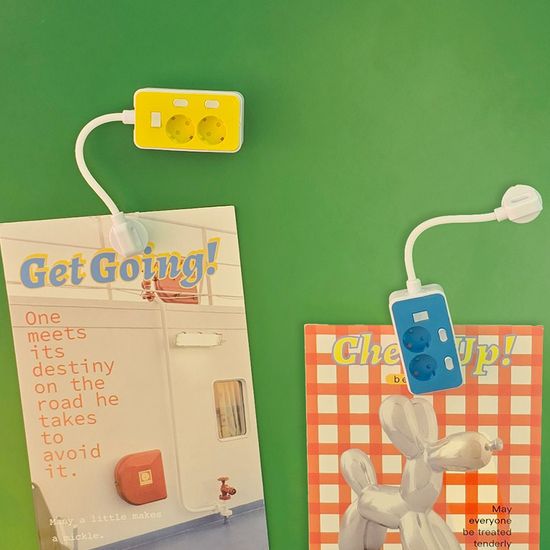 아이정 귀여운 멀티탭 미니어처 마그넷 자석