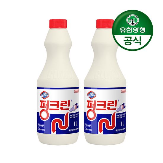 유한 펑크린/배수관 막힘 용해제 1L 2개