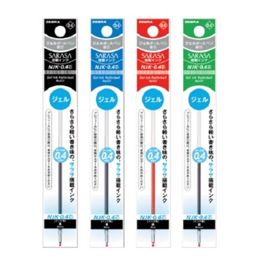 제브라 사라사 멀티펜 0.4mm 리필심 NJK-0.4 1개