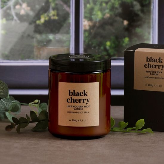 루체 우드심지 소이캔들 200g 