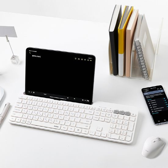 아이노트 멀티페어링 무선키보드 마우스세트 KM680RB