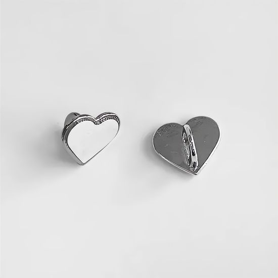 하트 핸드폰 부착 고리 키링 휴대폰 케이스 부착판 