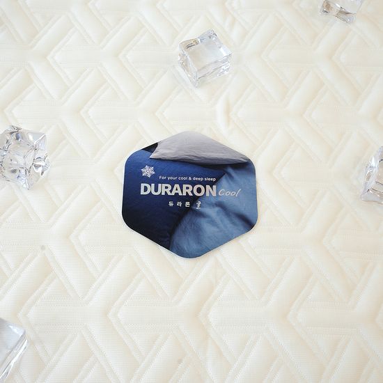 [쿨피스] 듀라론 100% 냉감패드 쿨매트 국내산