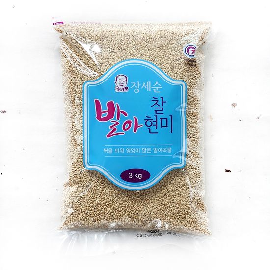 장세순 발아찰현미 3kg