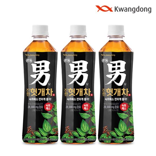 광동 男 진한 헛개차 500ml x 20pet