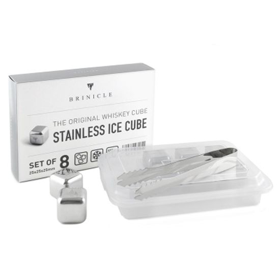 브리니클 스테인레스 아이스큐브 8개set