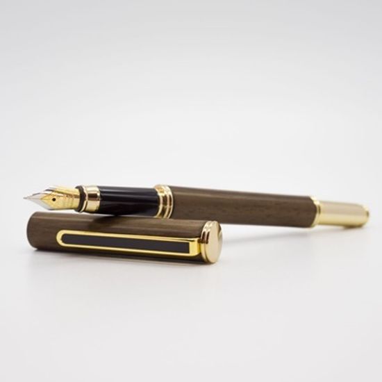 디킨스 만년필(로즈우드) 가죽케이스 무료증정