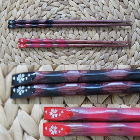 [HEIM] 플라워 커플 젓가락 2인 set