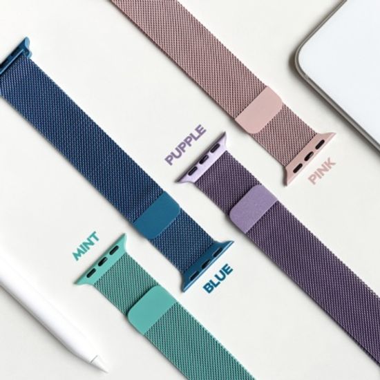 애플워치 마그넷 자석 컬러 스트랩 4color