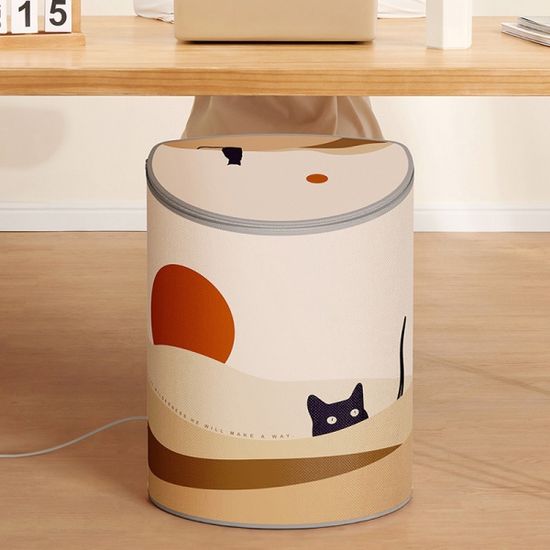 [소싱] 히팅패드 라운드 전기발난로 파티션히터