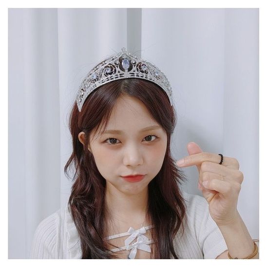 퓨어 티아라 웨딩 머리띠(WDAE9A7)
