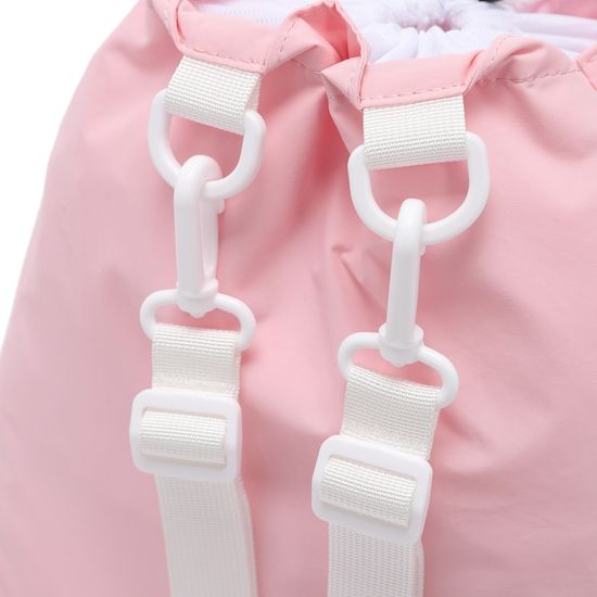 드로우 스트링 백팩 (핑크)