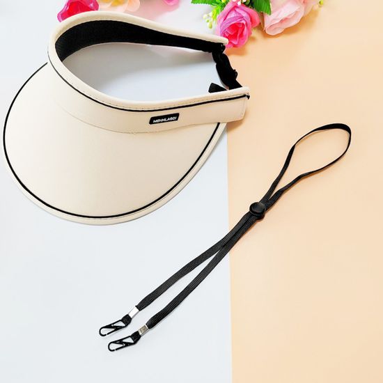 모자끈 스트랩 길이조절 스토퍼 모자 턱끈 돼지코