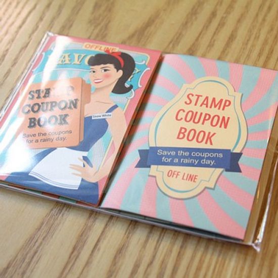 스탬프 쿠폰북 세트