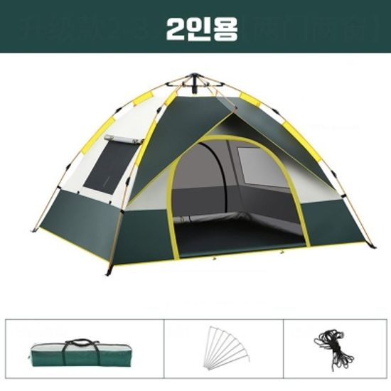 노지 캠핑 원터치텐트 자동 미니멀 팝업텐트