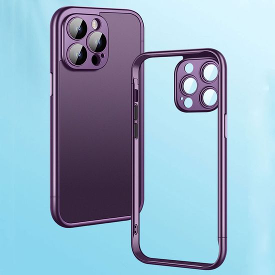 아이폰15 PRO MAX 카메라보호 메탈 테두리 범퍼케이스
