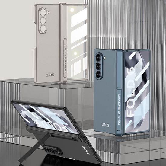 갤럭시z폴드6 마그네틱 힌지 풀커버 슬림 하드 케이스