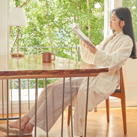 아르셰 올데이로브 극세사 목욕 잠옷 수면 샤워 가운