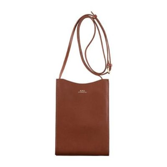 아페쎄 APC 제이미 넥 파우치 미니 크로스백 CAMEL