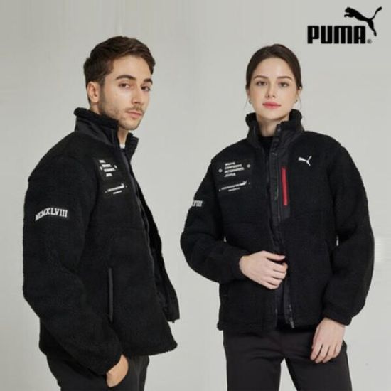 [PUMA] 푸마 남녀공용 고급 플리스 자켓 929897-01