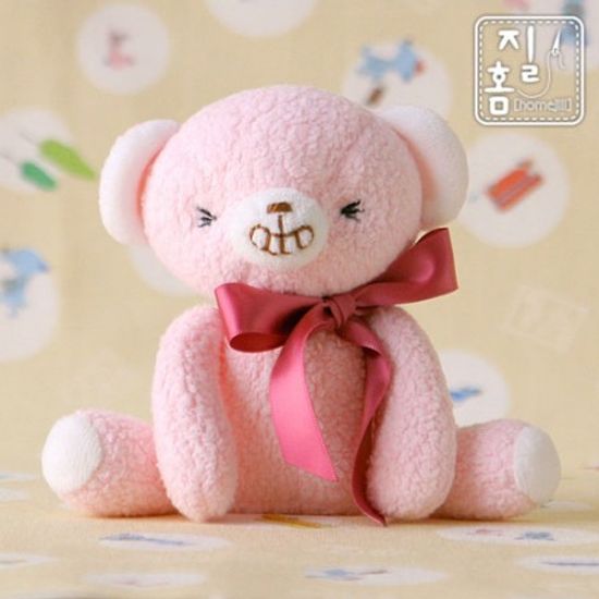 [DIY]깜찍이 주머니곰 분홍이 만들기