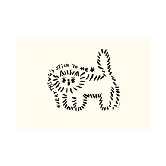 everything`s stick to me / 일러스트 액자