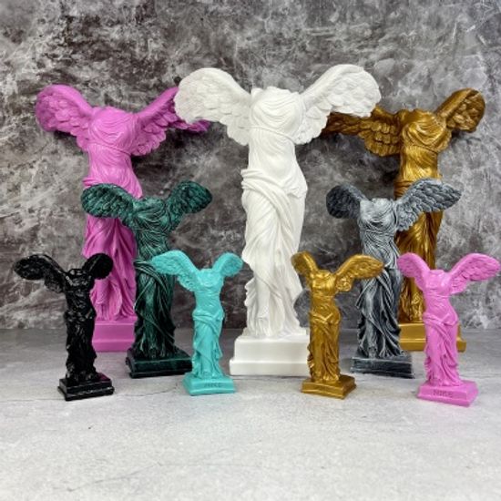 승리의 여신 니케 조각상 석고상 중형25cm 2종빈티지