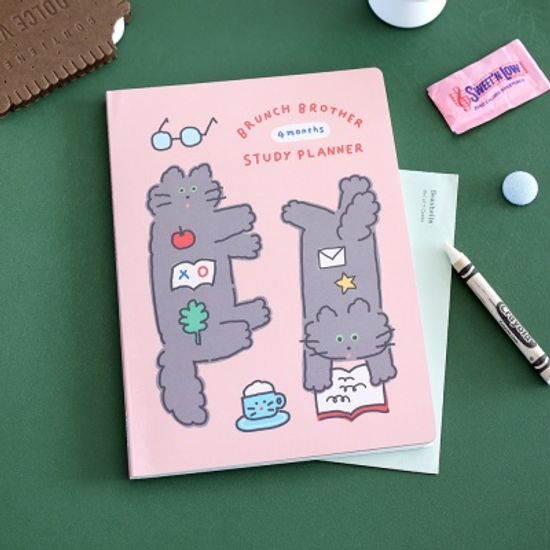 Brunch Brother 4개월 스터디플래너