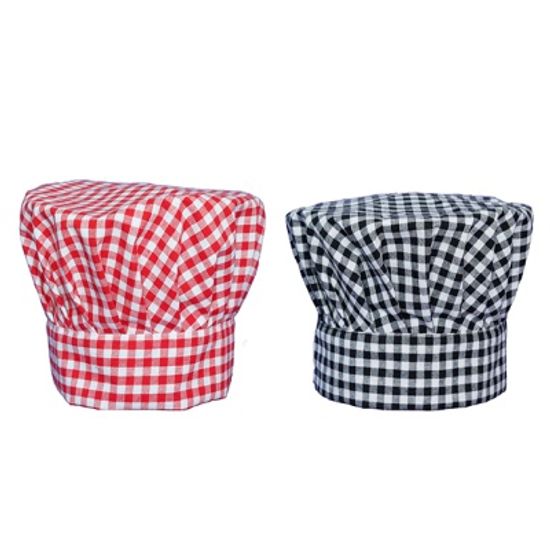 Check Chef Hat 체크요리사모자(2색)