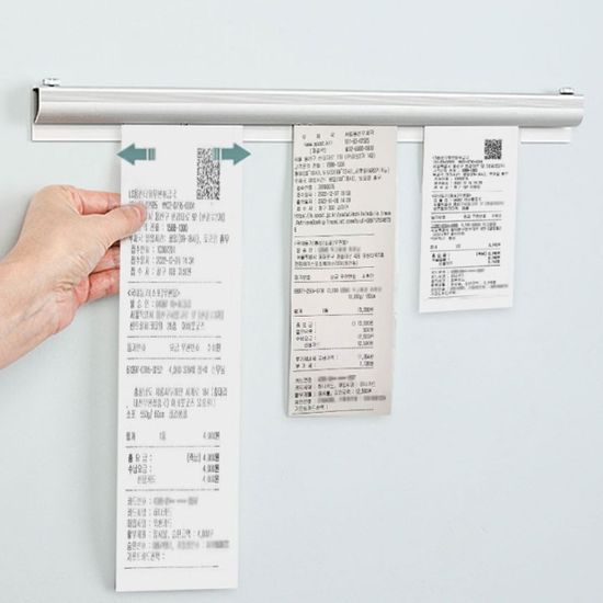 간편하게 쏙, 꽂고 옆으로 쓱~메모 클립 홀더 2개세트